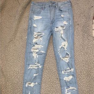 American Eagle distressed jeans